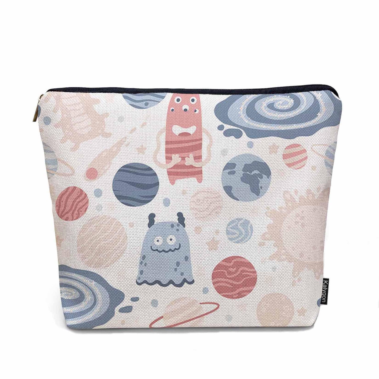 Lobster Cosmetic Travel Bag For Toiletries, Cartoon Lobster Ocean Sea Wave Makeup Bag Toiletry Bags For Women, Flax Cosmetic Bags Make Up Bag Purse Toiletries Bag Birthday Gift
