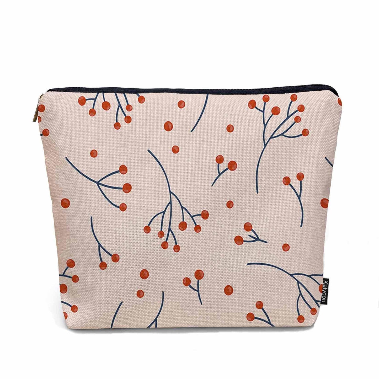 Lobster Cosmetic Travel Bag For Toiletries, Cartoon Lobster Ocean Sea Wave Makeup Bag Toiletry Bags For Women, Flax Cosmetic Bags Make Up Bag Purse Toiletries Bag Birthday Gift