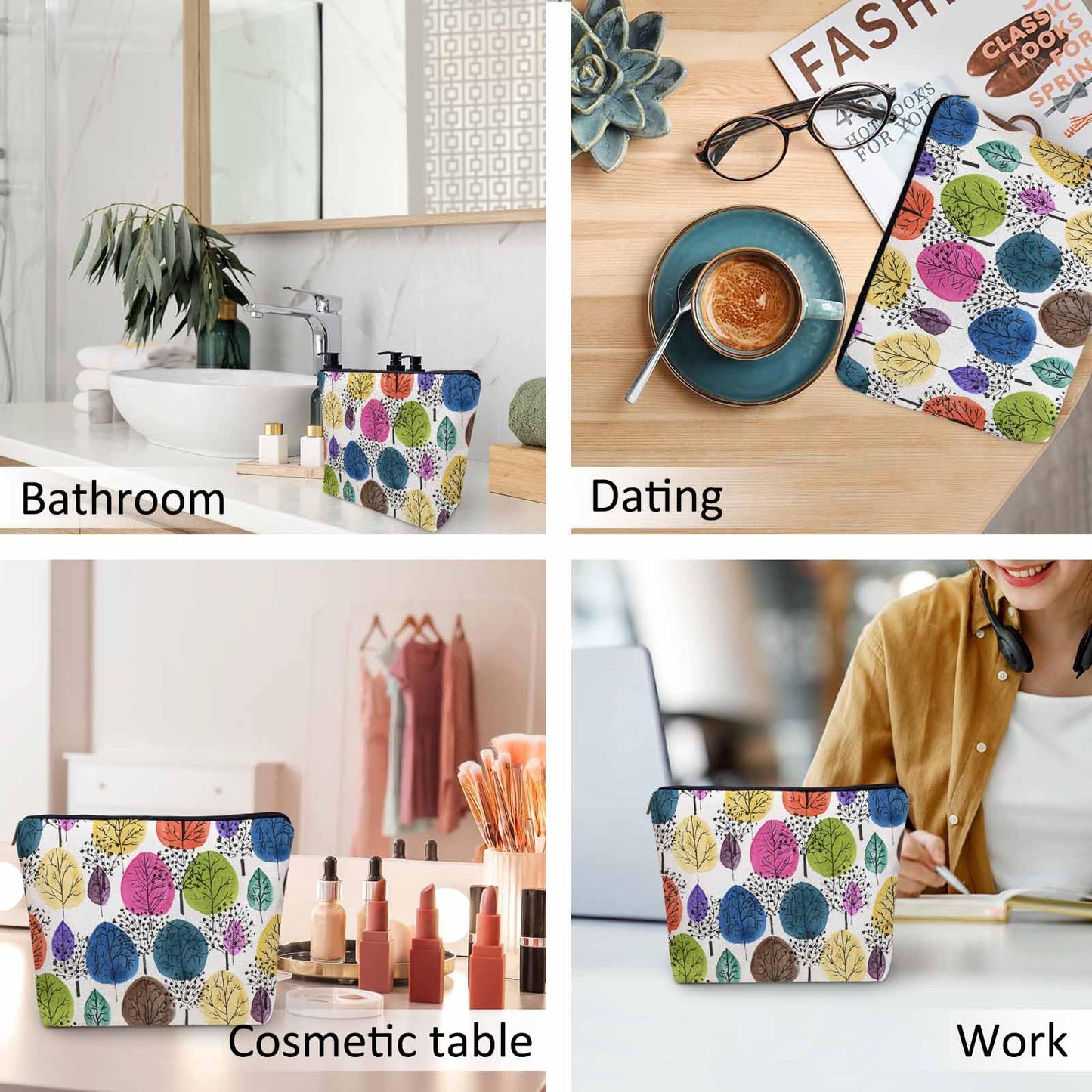 Lobster Cosmetic Travel Bag For Toiletries, Cartoon Lobster Ocean Sea Wave Makeup Bag Toiletry Bags For Women, Flax Cosmetic Bags Make Up Bag Purse Toiletries Bag Birthday Gift