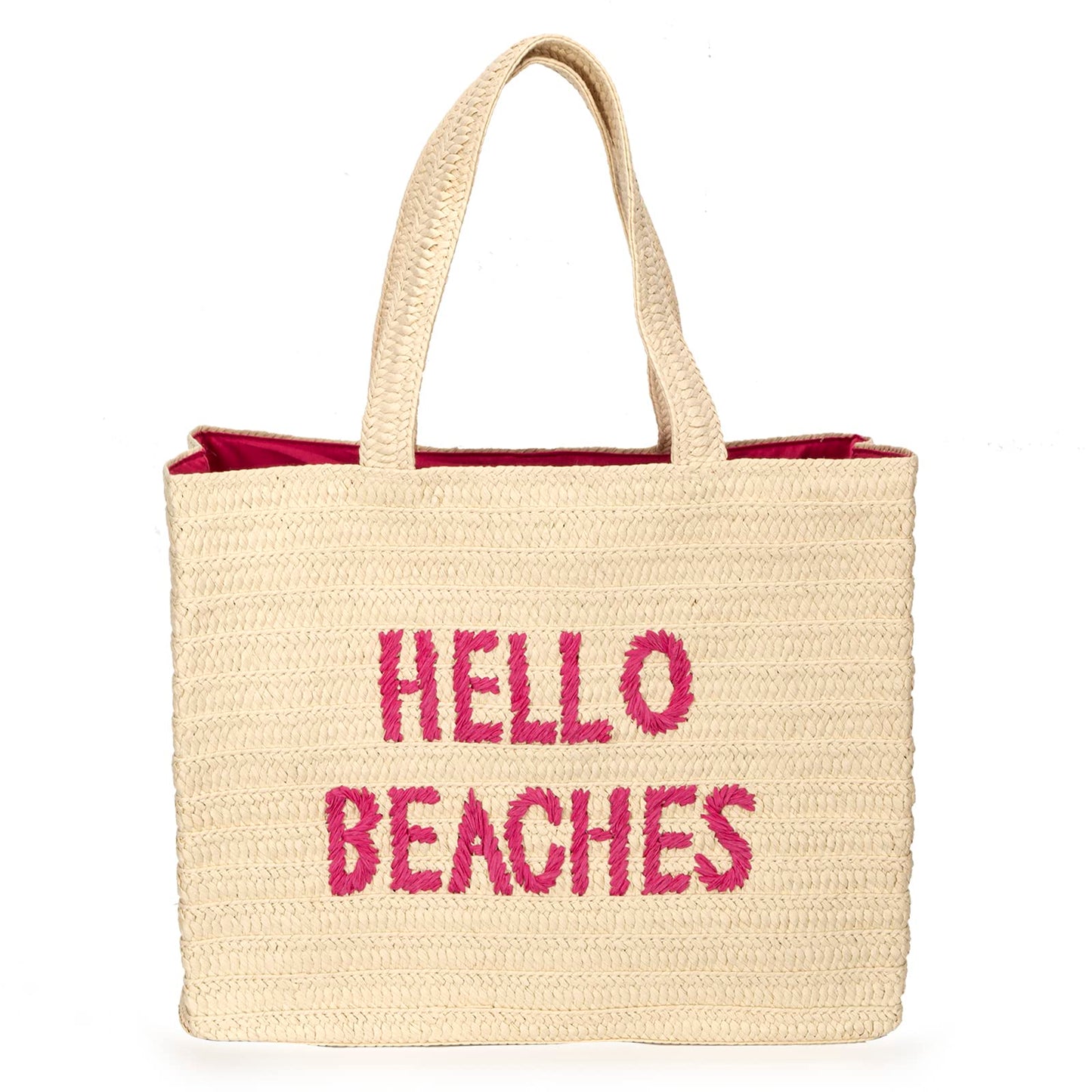 A Packable Beach Bag | The Straw Beach Tote Bag of 2025 | Beach Bags for Women Vacation | Large Beach Bag
