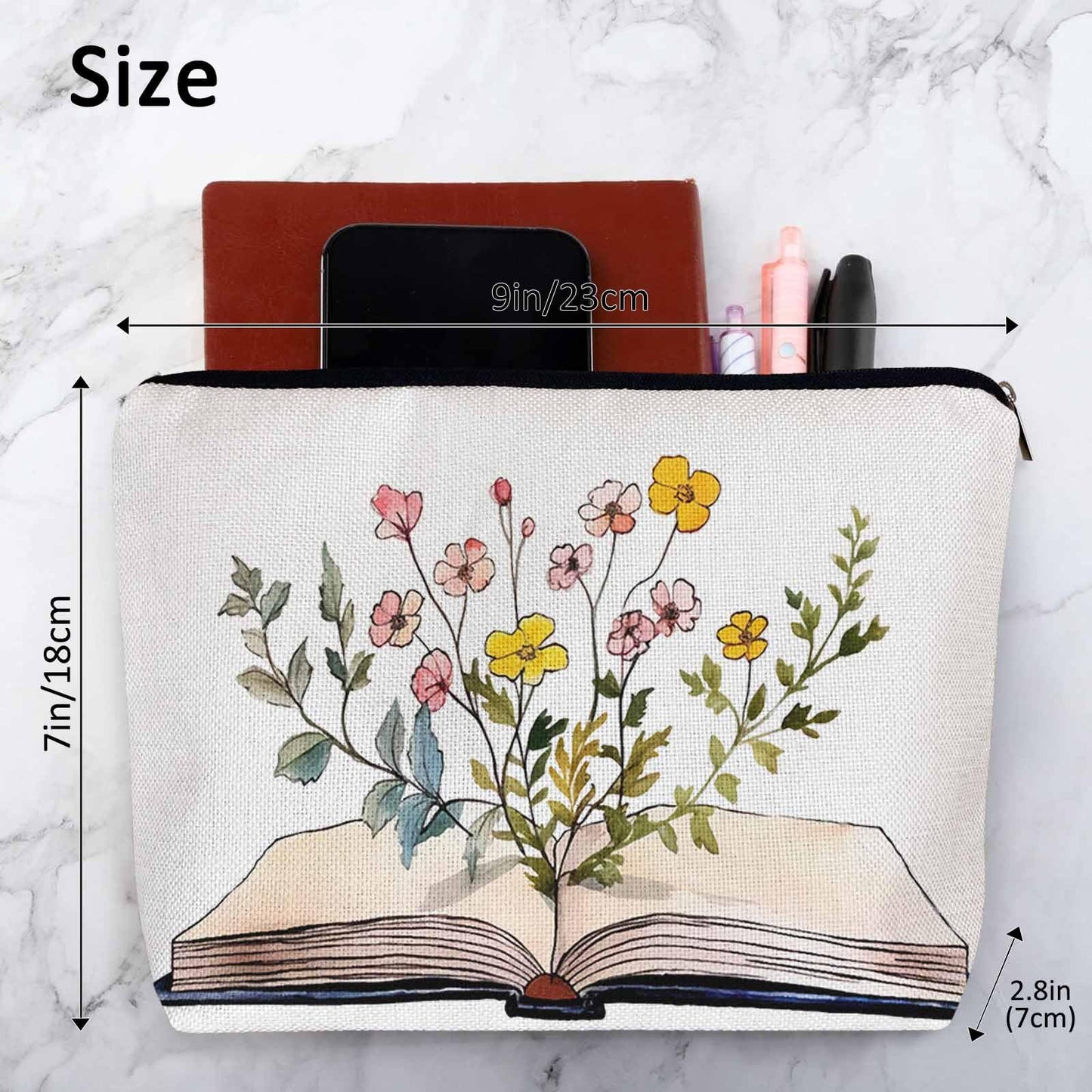 Lobster Cosmetic Travel Bag For Toiletries, Cartoon Lobster Ocean Sea Wave Makeup Bag Toiletry Bags For Women, Flax Cosmetic Bags Make Up Bag Purse Toiletries Bag Birthday Gift