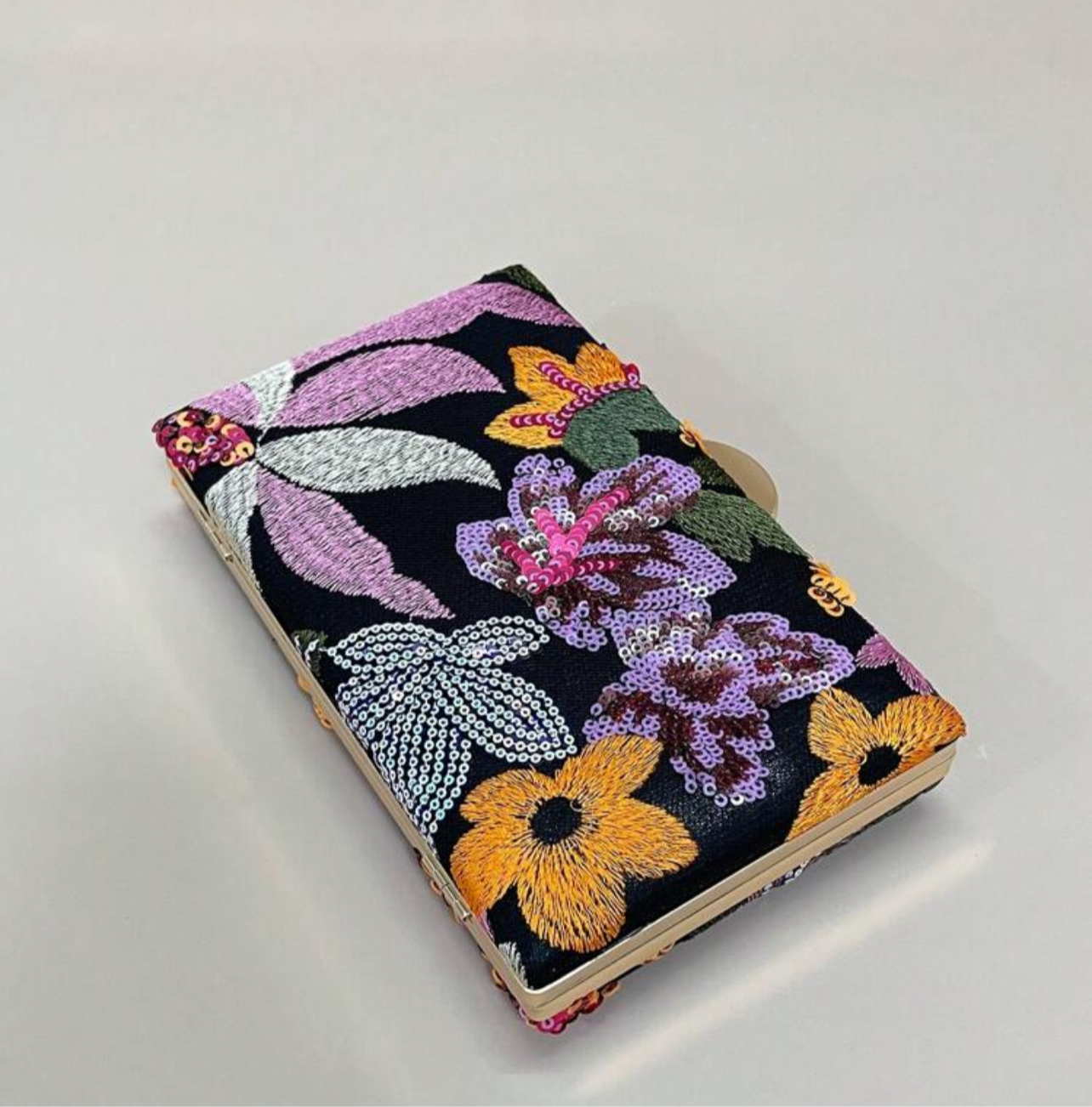 Floral Elegant Clutch Bag