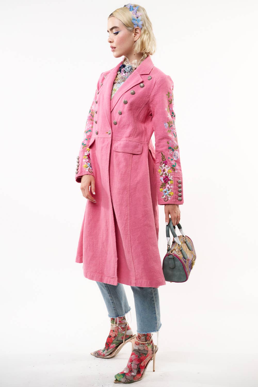 Aratta - Pink City Coat: Rose / M