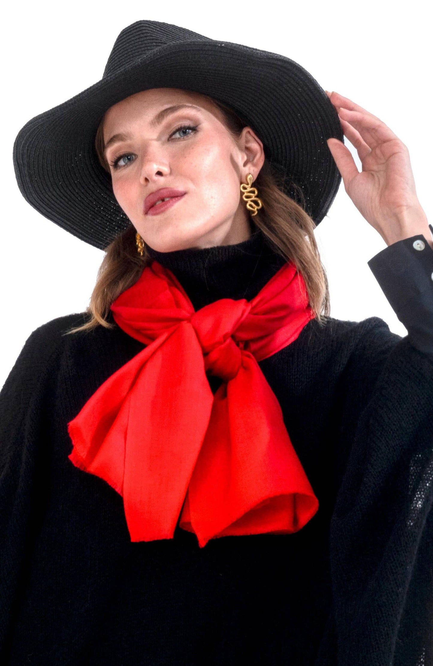 Gretchen Scott LLC - Mermaid Cowboy Hat - Band: Navy / One Size