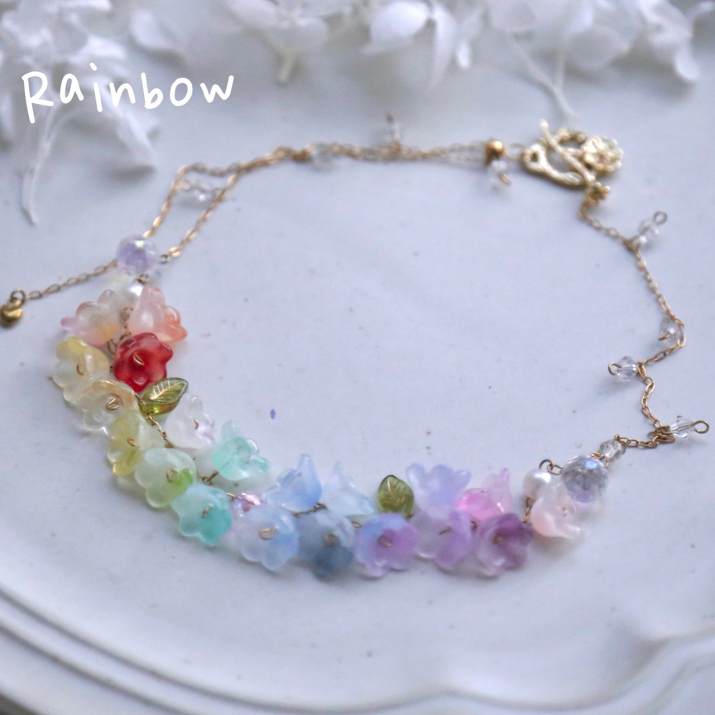 Colorful Flower Necklaces