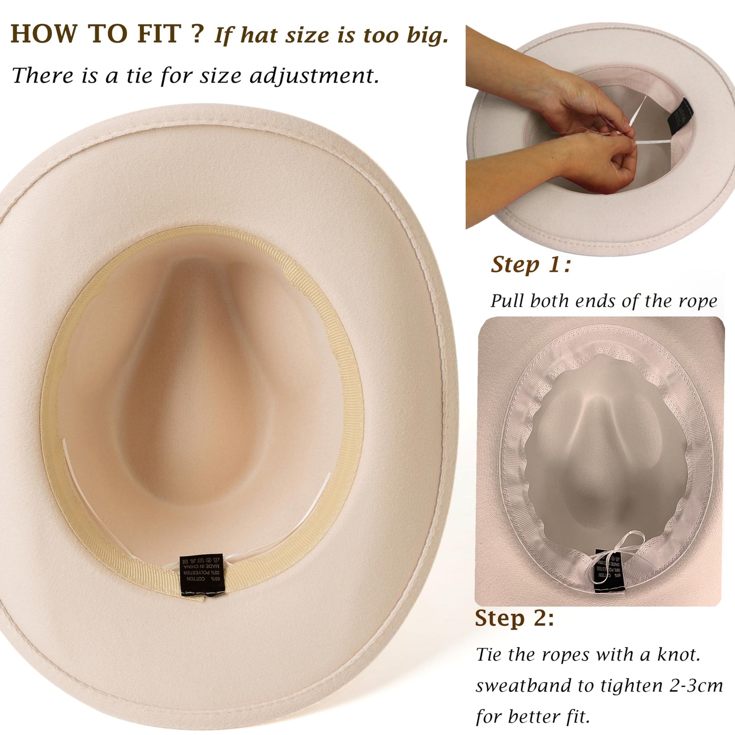 Women Rhinestone Cowboy Hat Wide Brim Felt Cowgirl Hats Shiny Party Wedding Hat