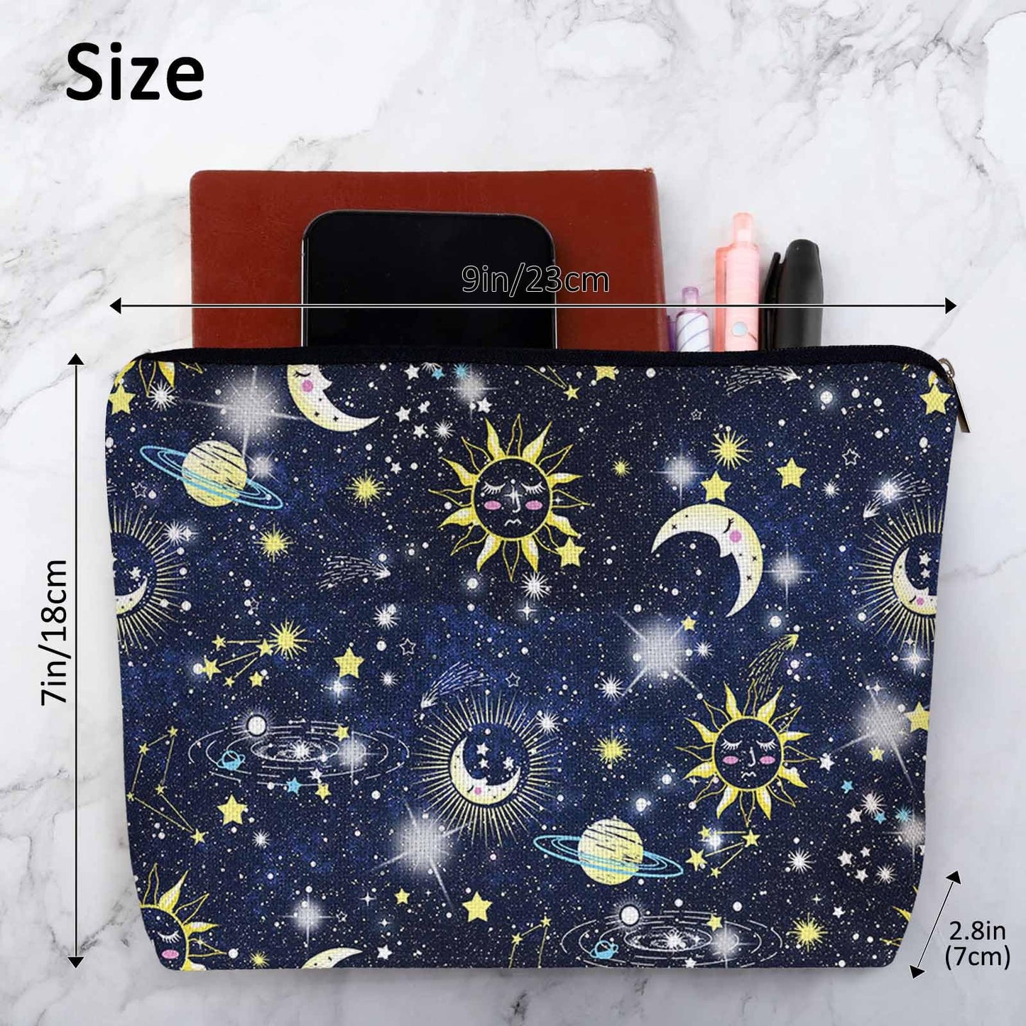 Lobster Cosmetic Travel Bag For Toiletries, Cartoon Lobster Ocean Sea Wave Makeup Bag Toiletry Bags For Women, Flax Cosmetic Bags Make Up Bag Purse Toiletries Bag Birthday Gift