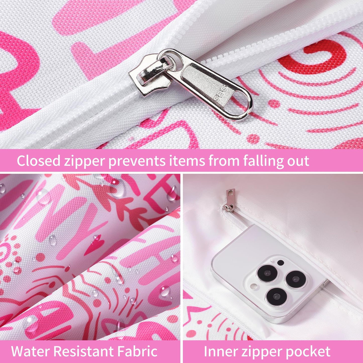 Beach Bags for Women - Large Beach Tote Bag, Women Sandproof Pool Bag for Pool Gym Grocery Travel