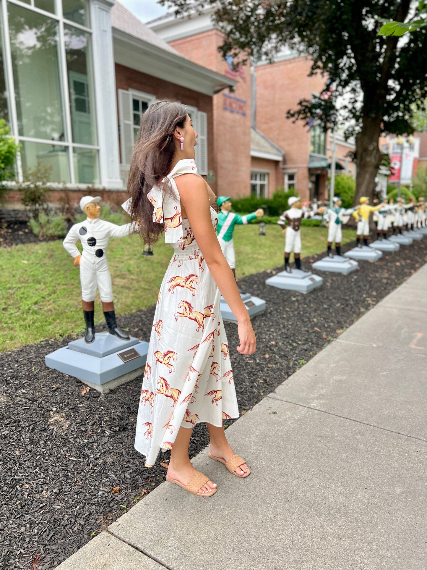 Kathleen Maeve - Emma Bow Maxi Dress | Horses: M