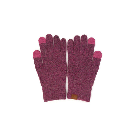Truly Contagious - CC Ultra Soft Recycled Fine Yarn Women's Gloves ( G-2075 ): Orchid Flower