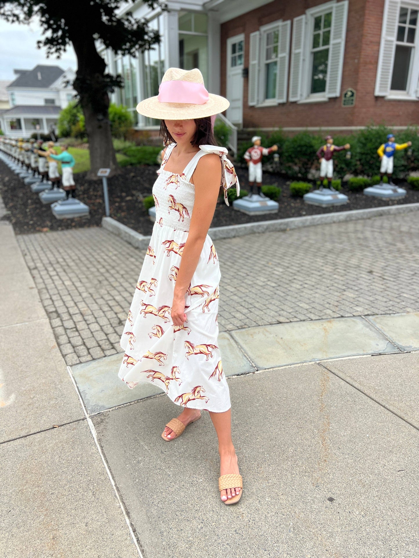 Kathleen Maeve - Emma Bow Maxi Dress | Horses: M