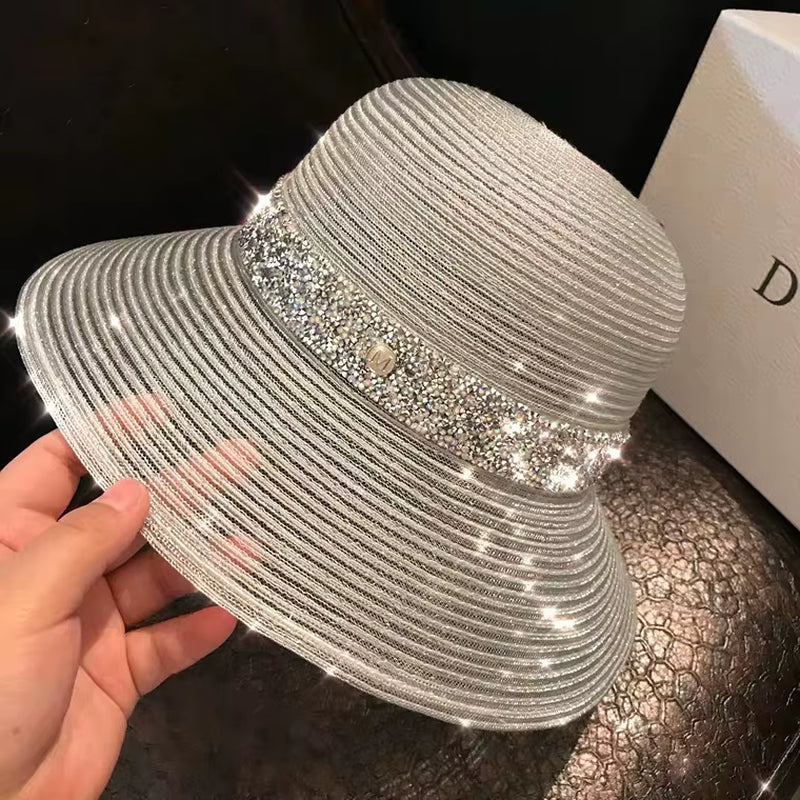 Sun Hat Women'S Cap Hats for Women Men Summer Straw Hat Sun Protection Hats Wide Brim Vintage Protection Fashion Straw Visor