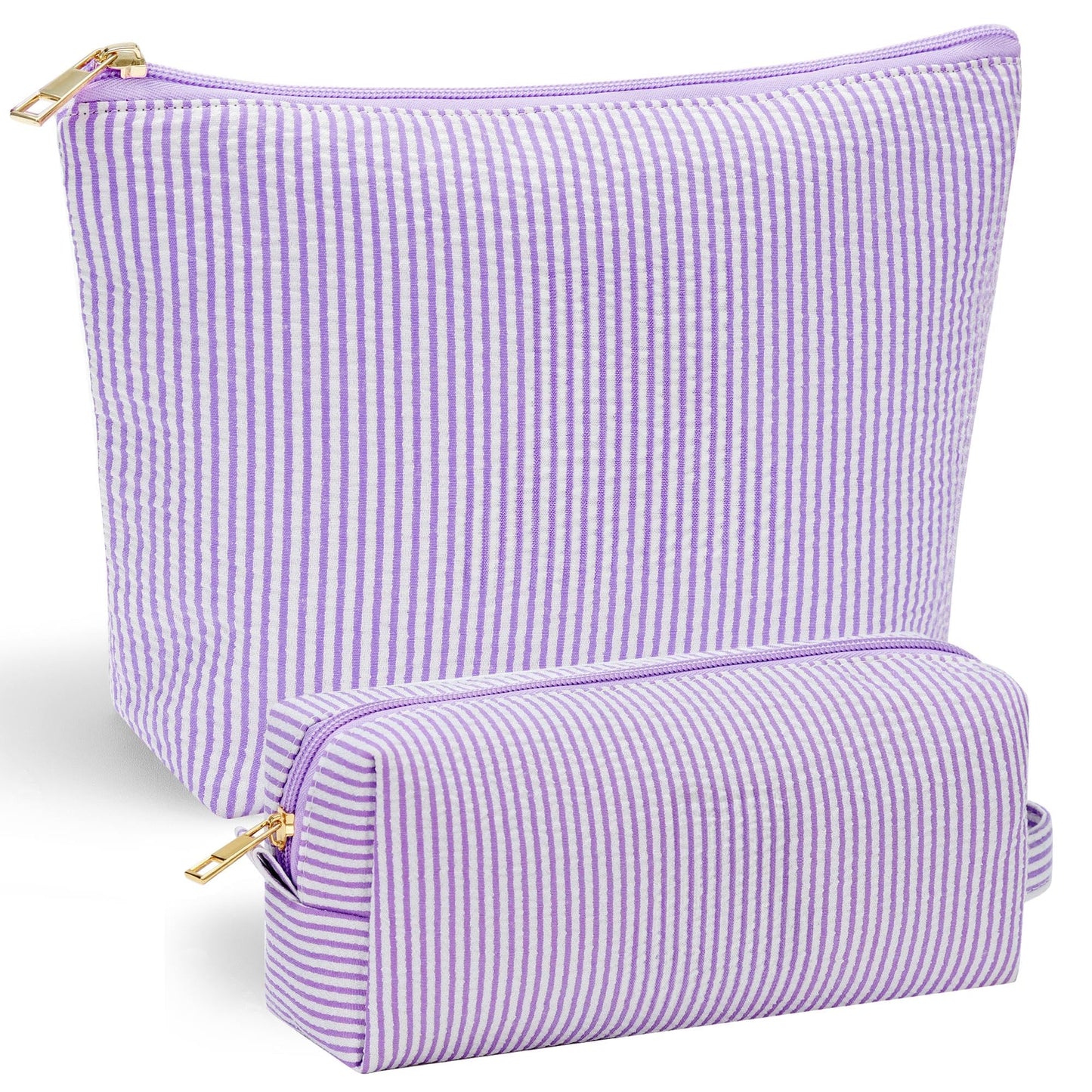 YOOLIFE Personalized Makeup Bag for Women - Monogram Cosmetic Bag Travel Toiletry Bag Brush Holder Birthday Gifts for Women Her Wedding Bridesmaid Friend Sister Teacher Wife Grandma Pink Initial E