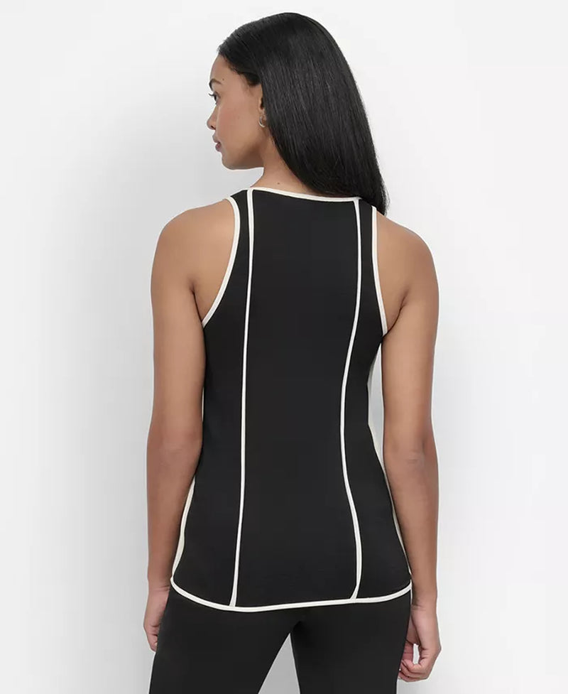 Women'S Contrast Trim Tank Top