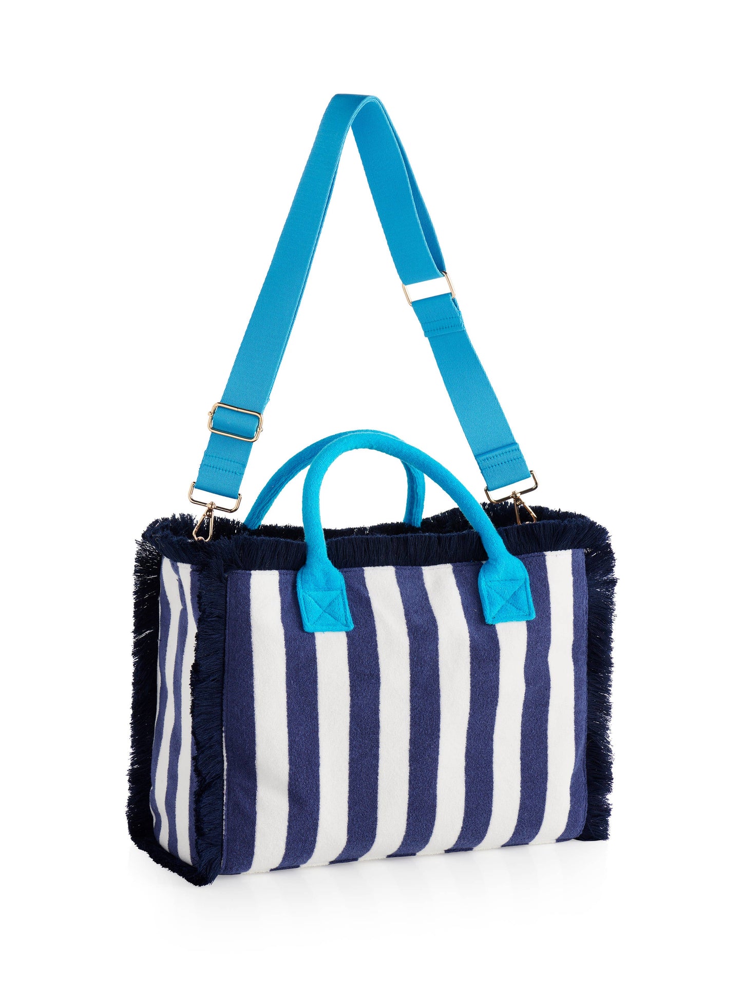 Shiraleah - CABANA STRIPE TOTE: PINK