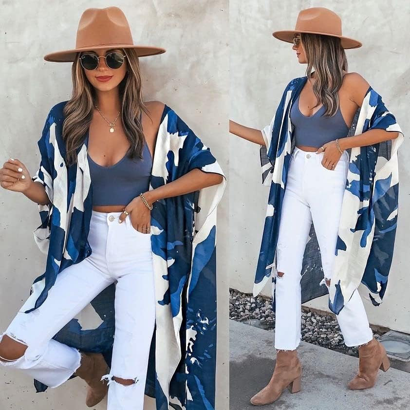 Women's Summer Bikini Kimono Swimwear Cover-Up