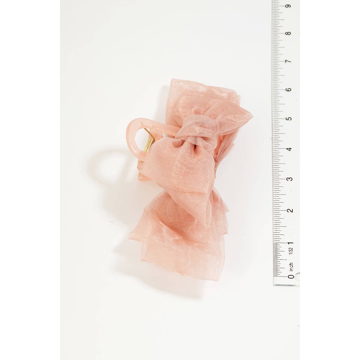 Collections by Fame Accessories - Multi Layered Ribbon Bow Hair Clip: PK