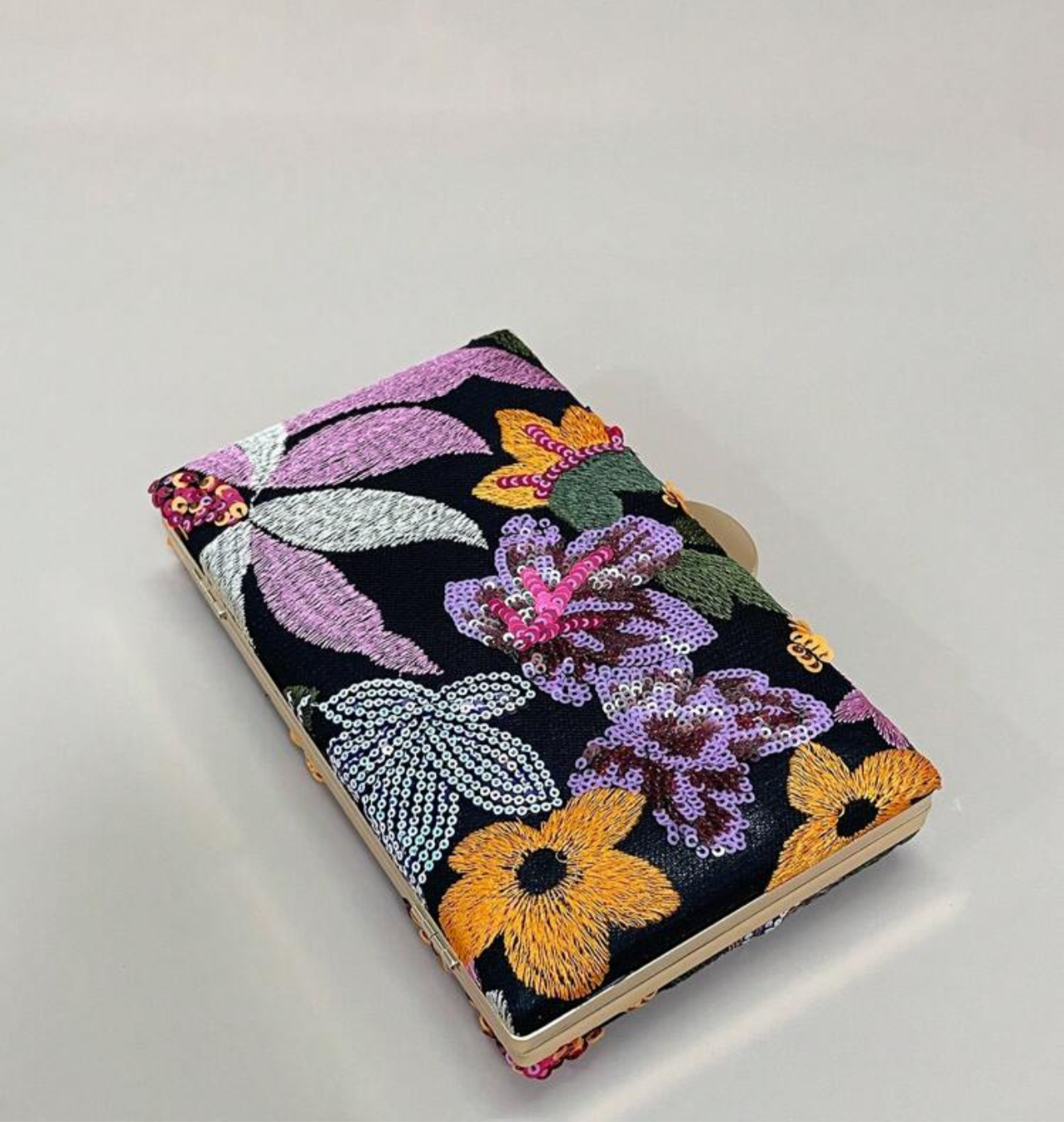 Floral Elegant Clutch Bag