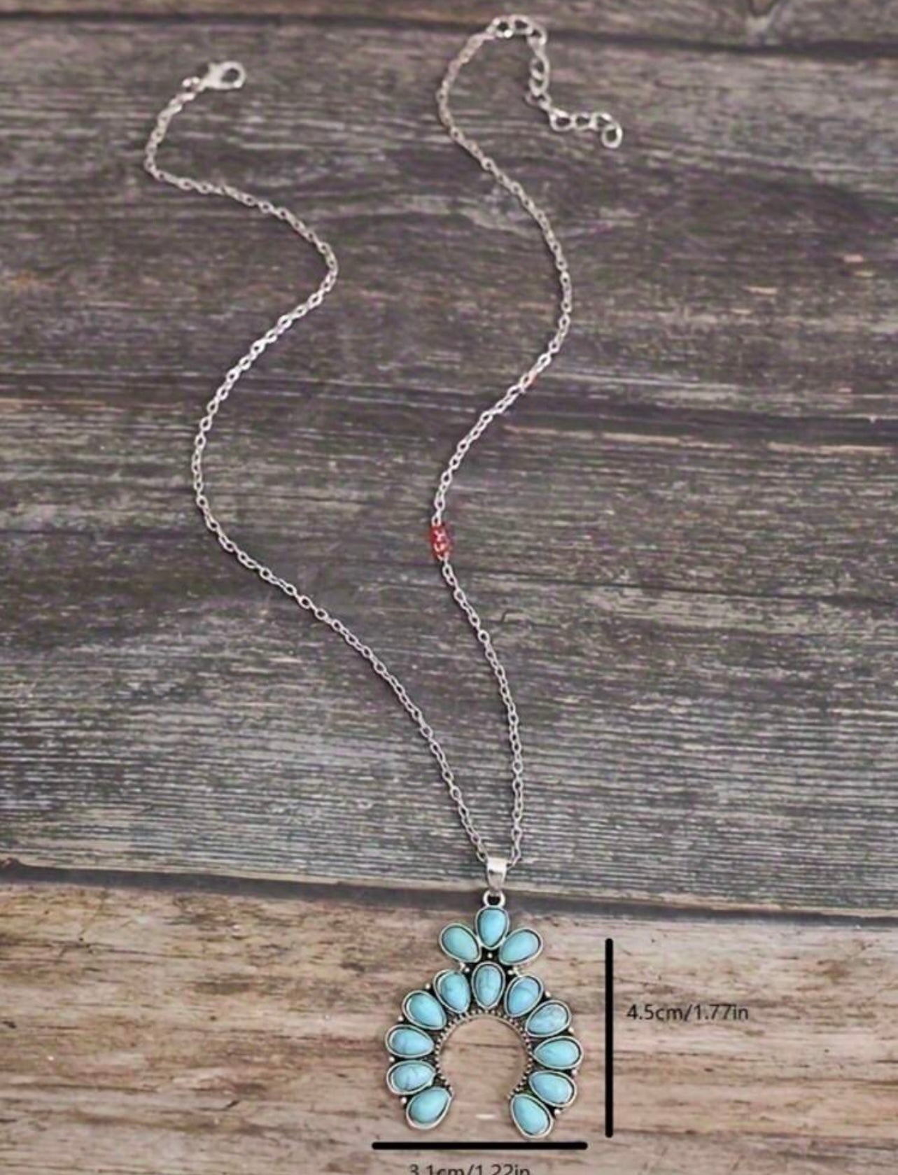 Turquoise Decor Necklace