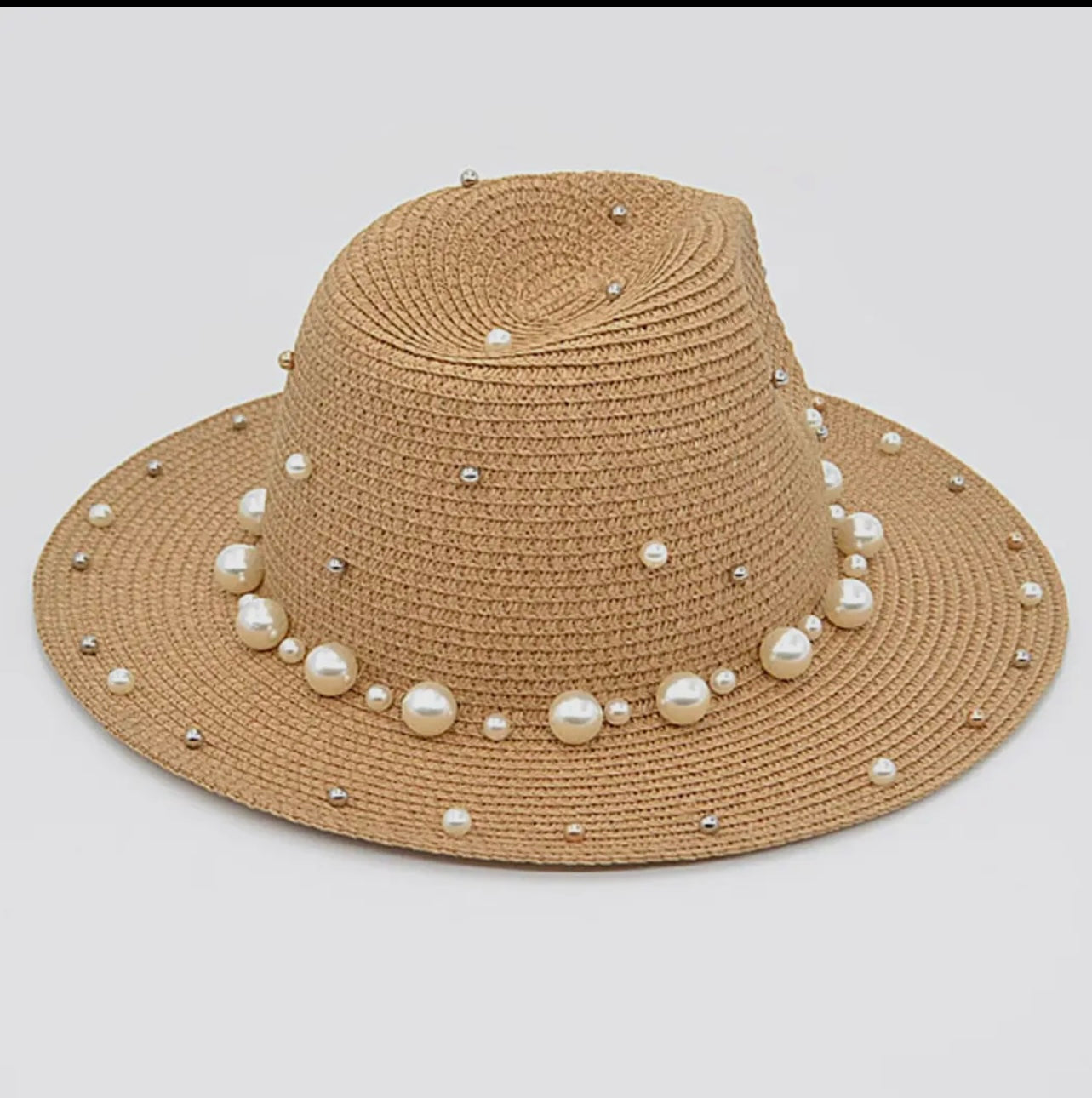 Beaded Fedora Hat