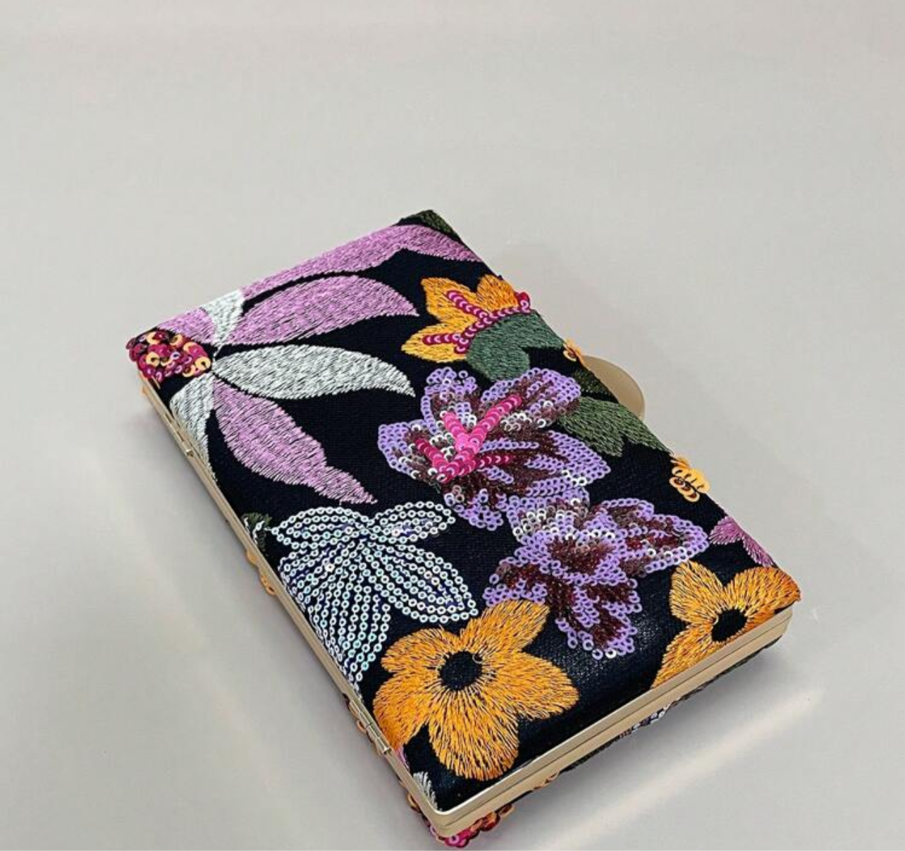 Floral Elegant Clutch Bag