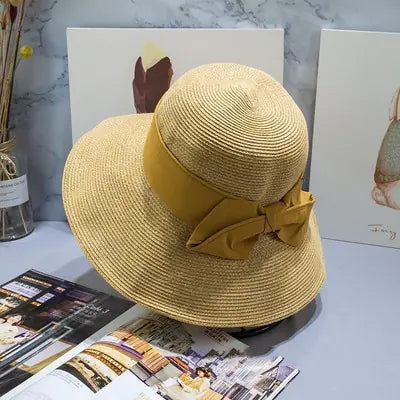 Foldable Summer Beach Sun Hat for Outdoor Use