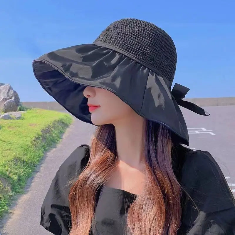 Folding Sun Hat with UV Protection for Women