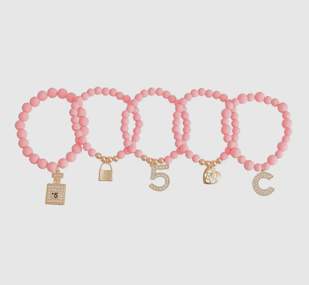 Matte Pink No. 5 Boutique
Charm Bracelets