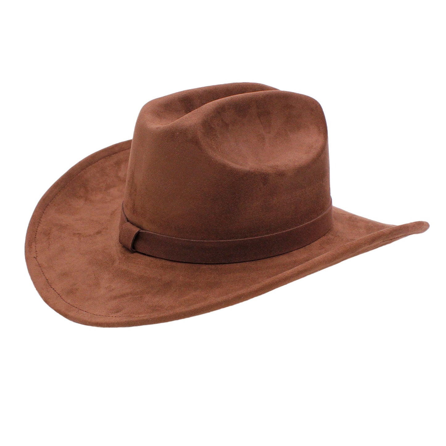 Classic Wide Brim Suede Cowboy Hat