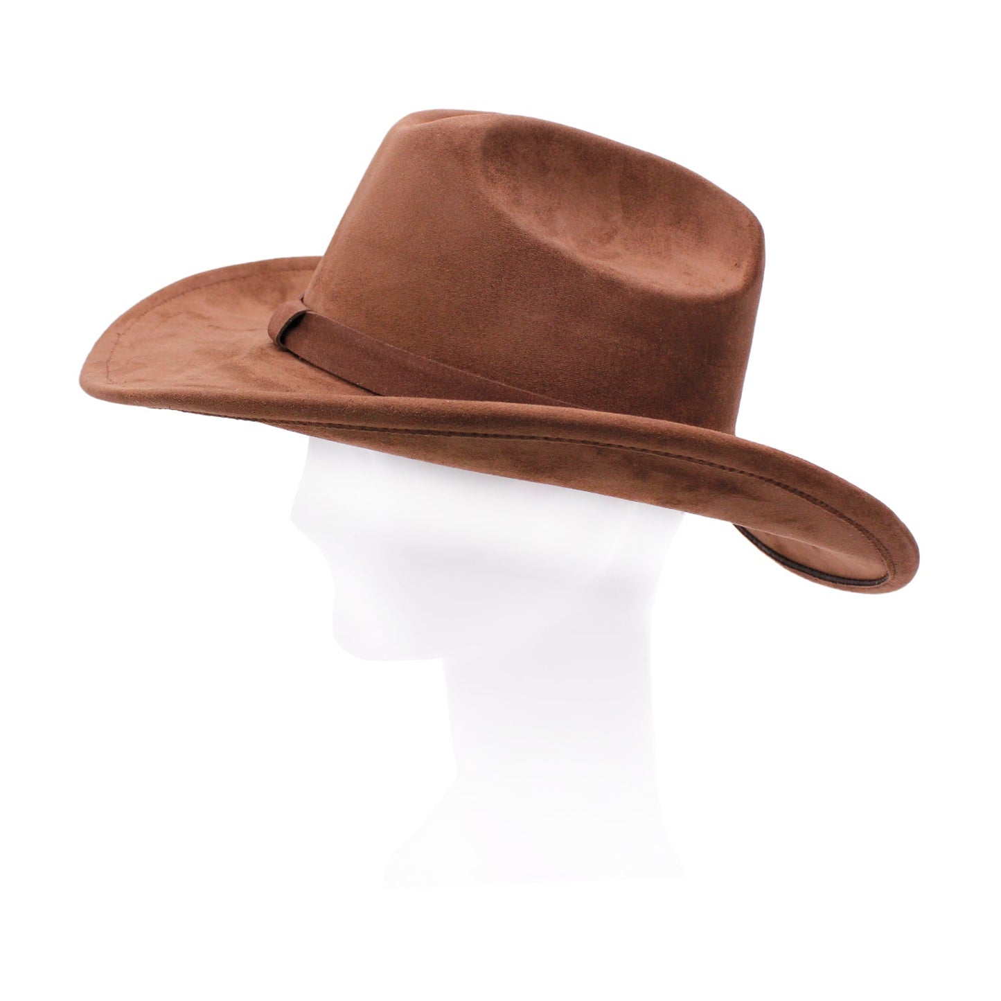 Classic Wide Brim Suede Cowboy Hat