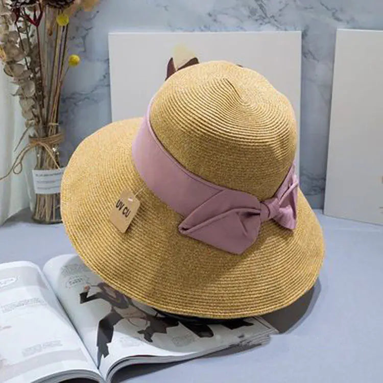 Foldable Summer Beach Sun Hat for Outdoor Use