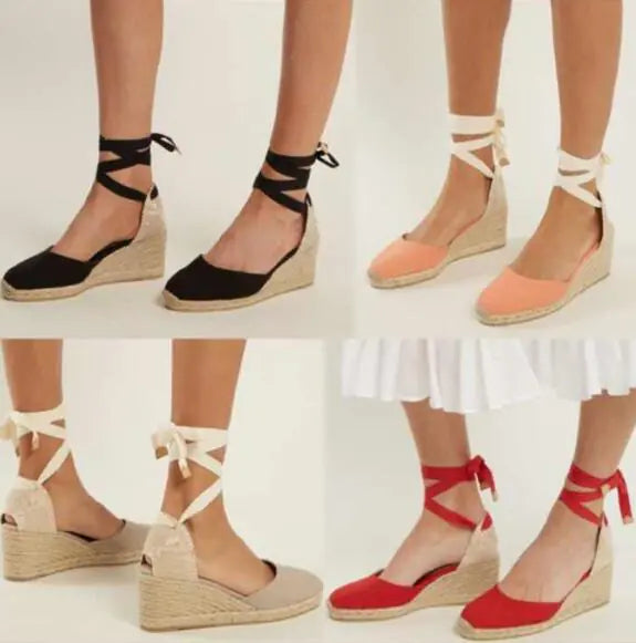 Summer Fashion Wedge Sandals with Waterproof Design