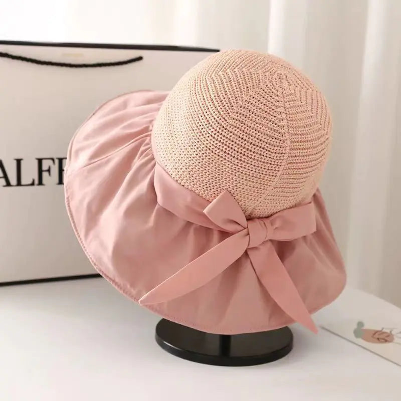Folding Sun Hat with UV Protection for Women
