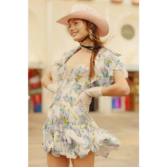 High Quality Asymmetric Off the Shoulder Sexy Lace Ruffled Summer Holiday Vocation Beach Women Mini Dress