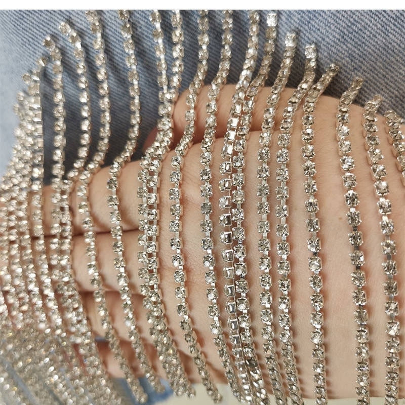 Summer Ripped Waist Diamond Tassel Jeans