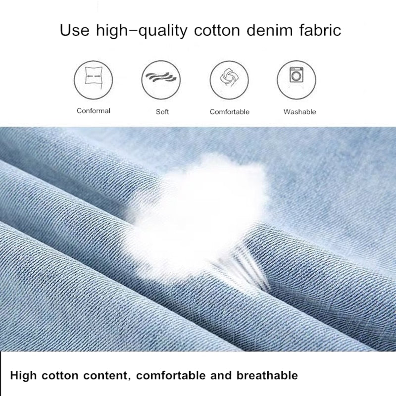 Summer Ripped Waist Diamond Tassel Jeans