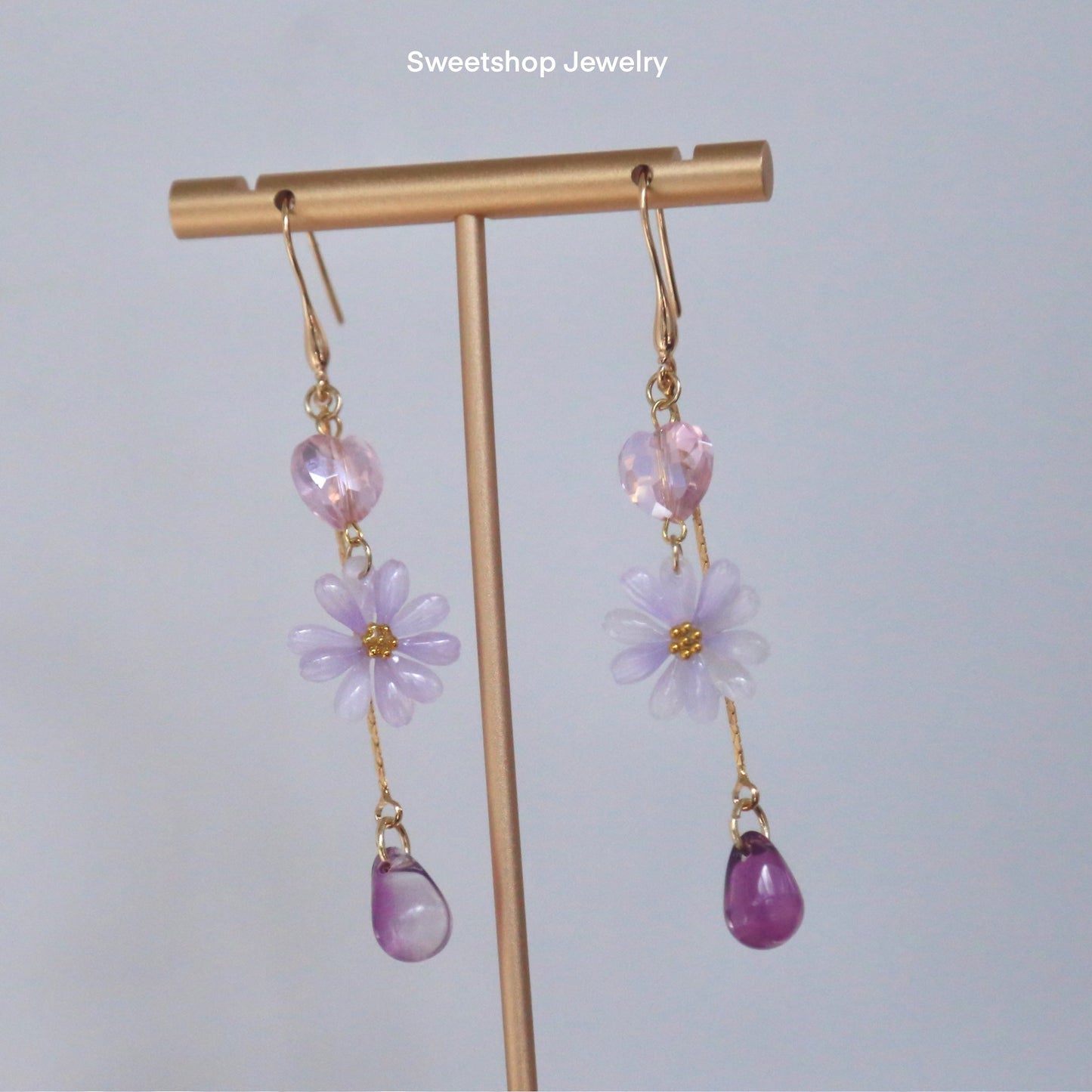Daisy Crystal Earrings