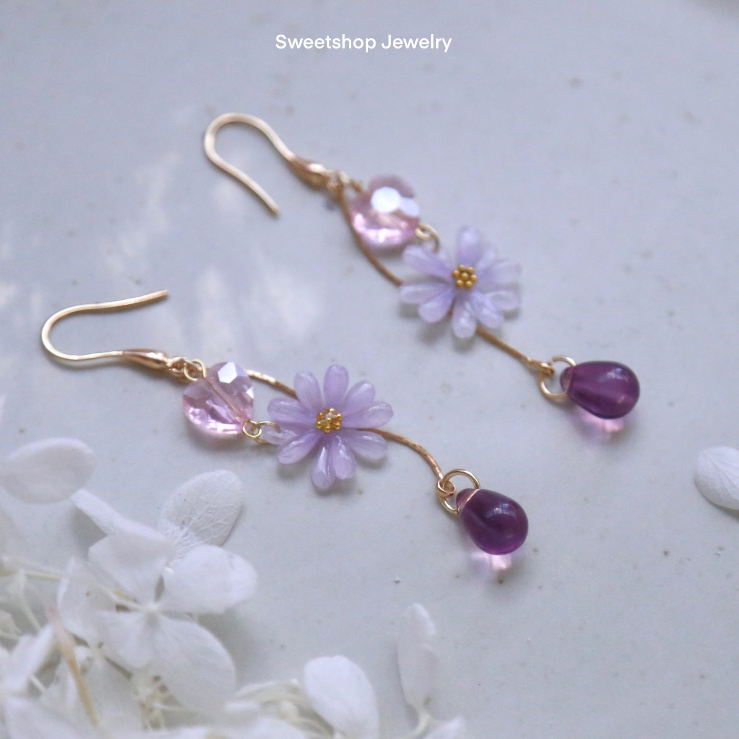 Daisy Crystal Earrings