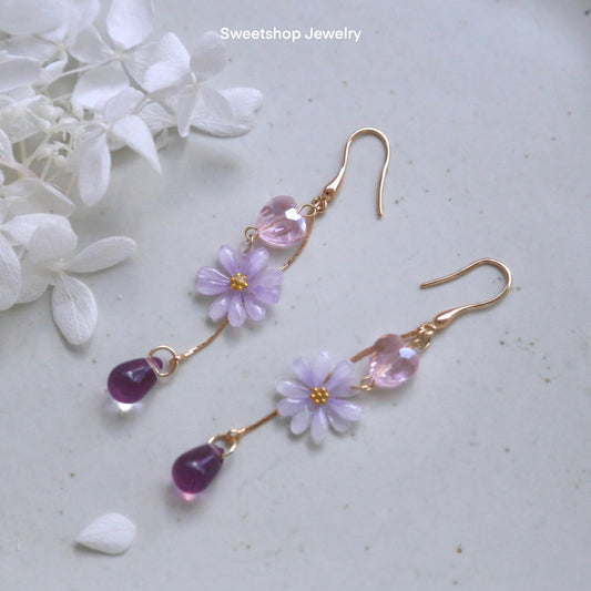 Daisy Crystal Earrings