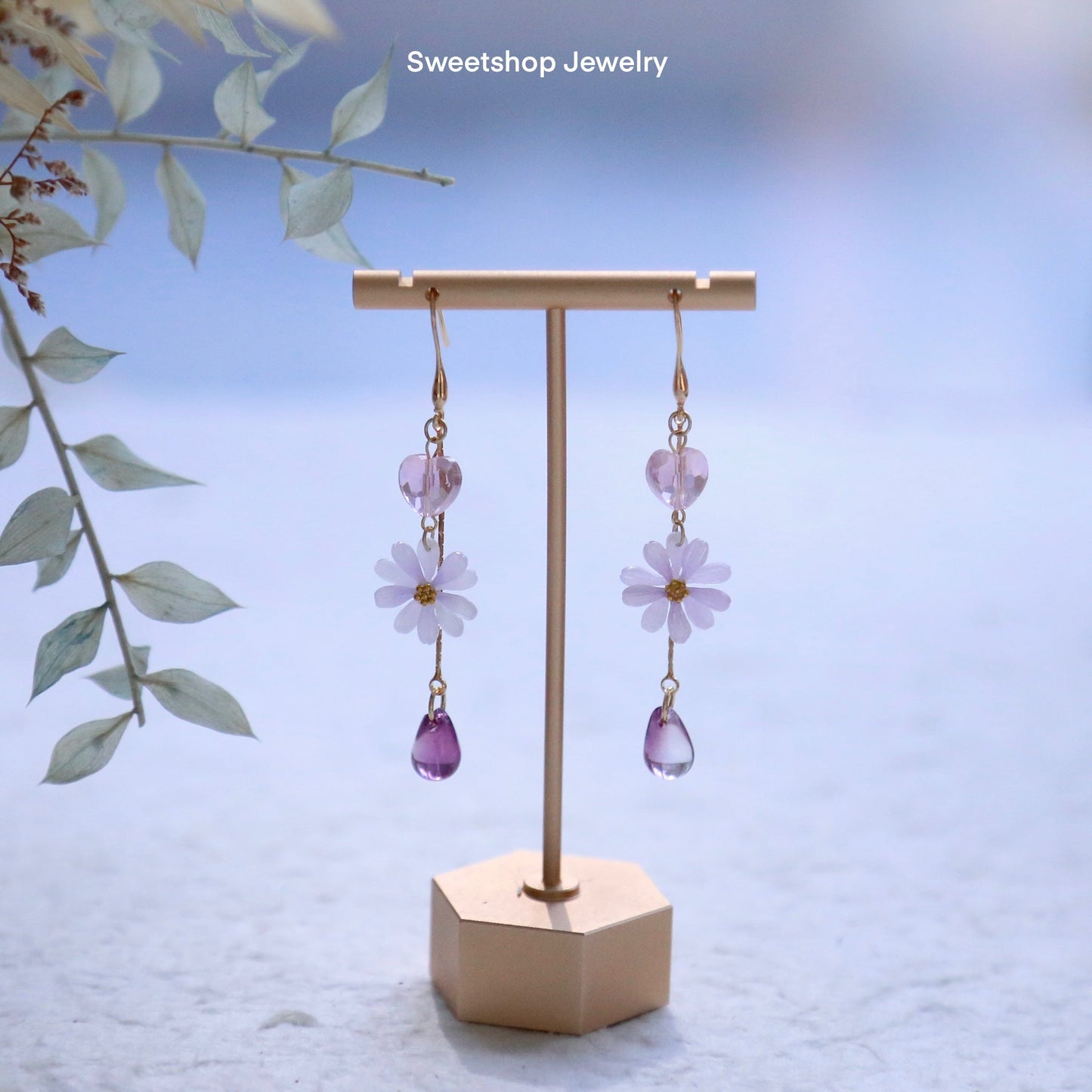 Daisy Crystal Earrings