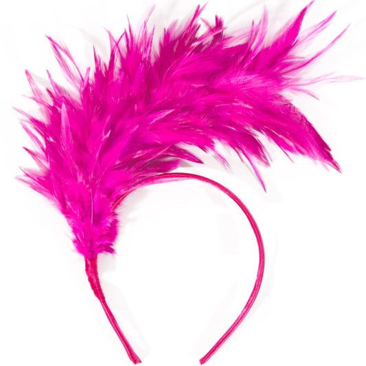 Fashion Hairband Feathers Headband Tea Party Cocktail Wedding Headpiece