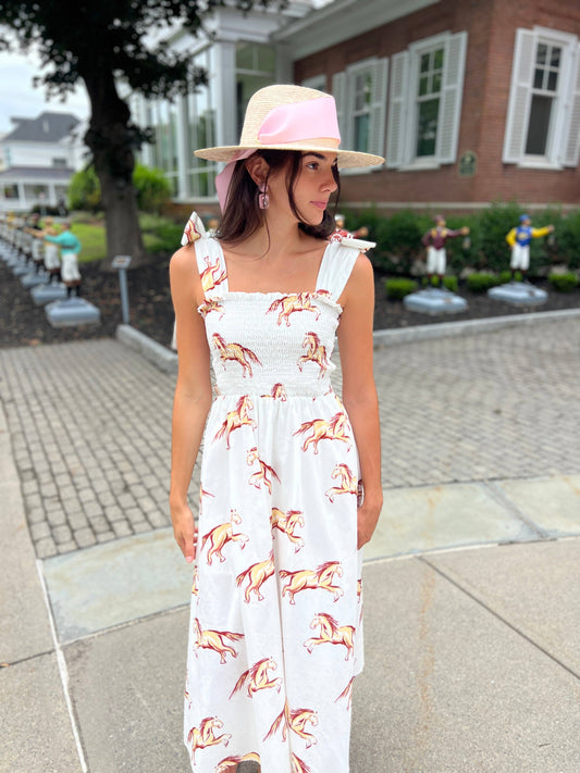 Kathleen Maeve - Emma Bow Maxi Dress | Horses: M