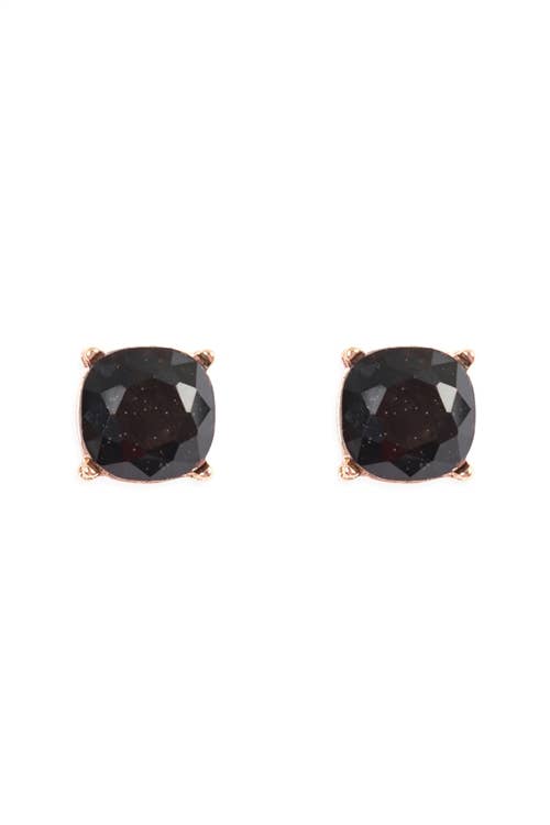 MYS Wholesale Inc - Sparkling Glitter Epoxy Stud Earrings - Fashion and Elegance: Multicolor