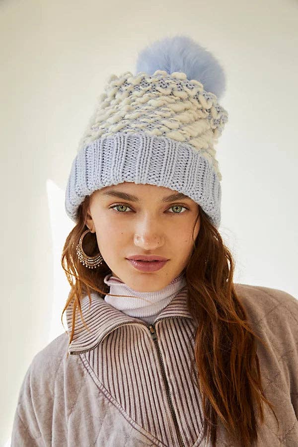 Kyi Kyi - Harmony Faux Fur Beanie: Black