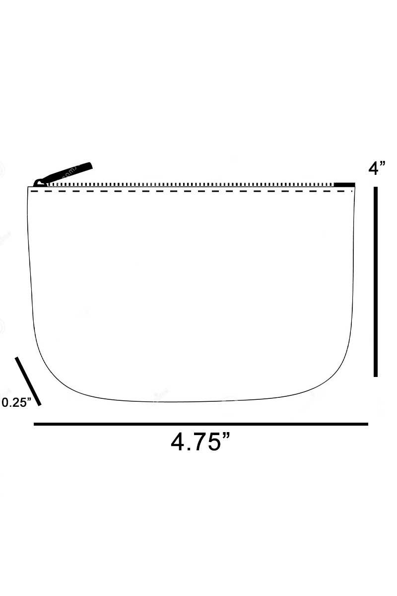 Collections by Fame Accessories - Vodka Money Seed Beaded Coin Purse: MULTI