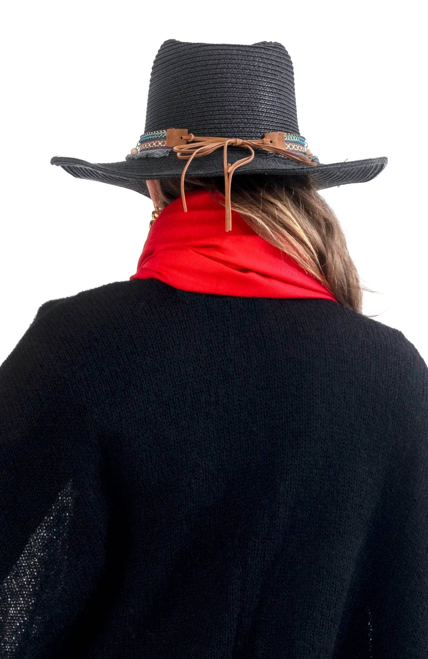 Gretchen Scott LLC - Mermaid Cowboy Hat - Band: Navy / One Size