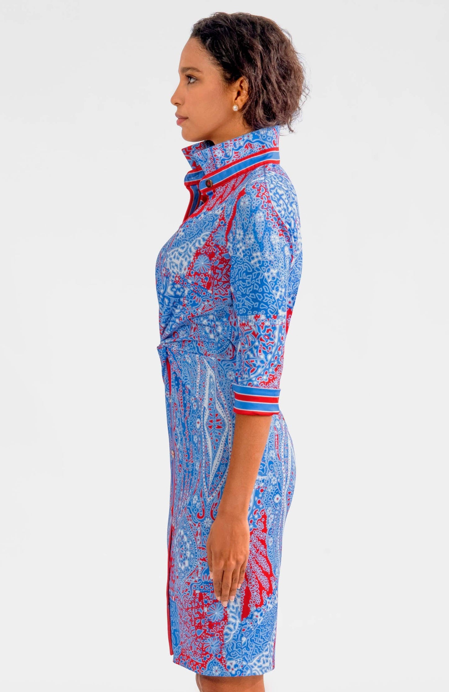 Gretchen Scott LLC - Twist & Shout Dress - Grand Bazaar: Brights / M