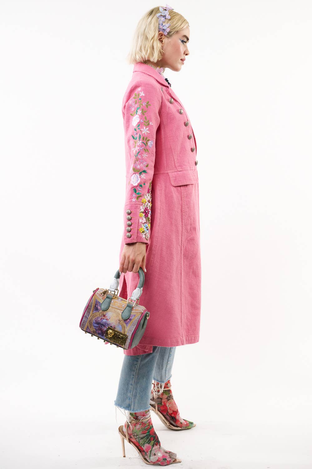 Aratta - Pink City Coat: Rose / M