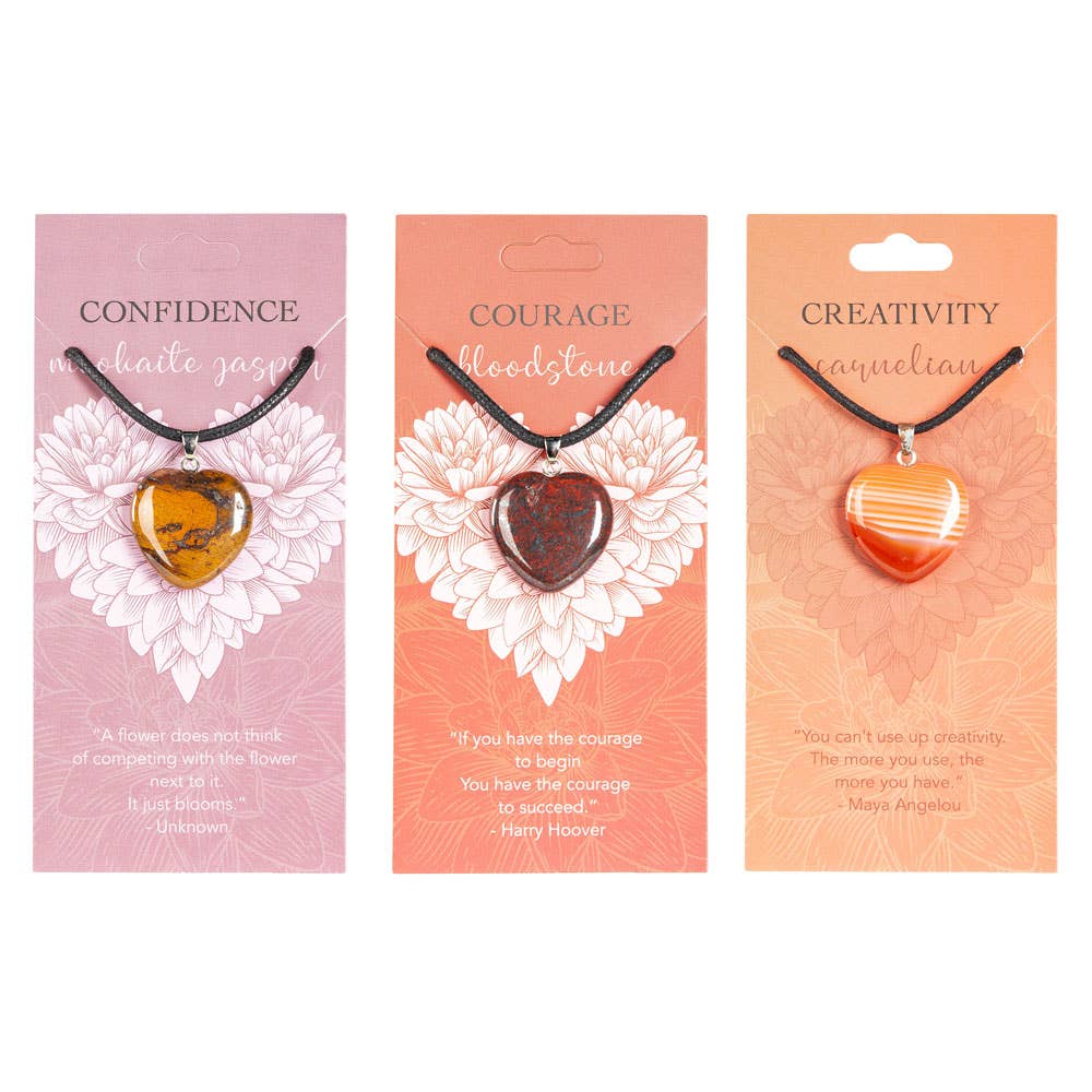 Benjamin International - Heart Pendants: Balance (Aventurine)