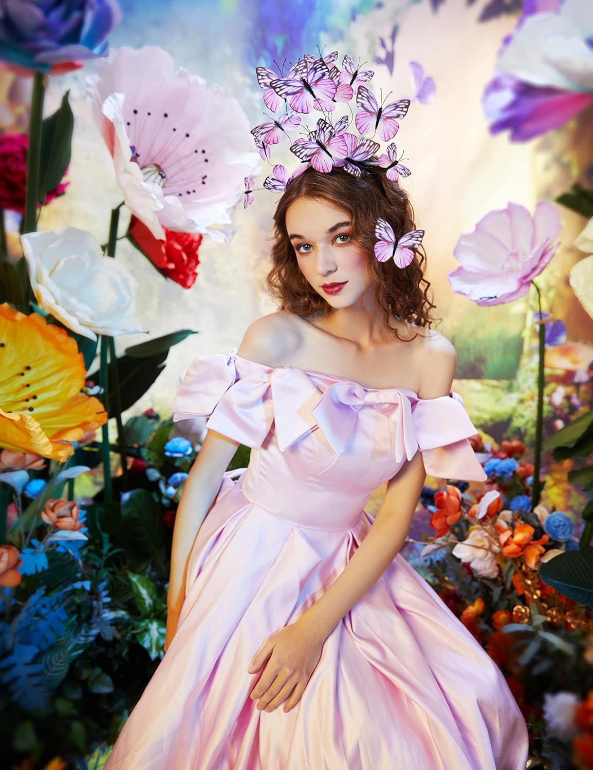 Butterfly Fascinator Hat Derby Fascinators Boho Monarch Style Headband Butterfly Headpiece